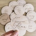 see more listings in the Wooden milestone card section