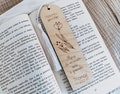 Personalized wooden master bookmark, End of year gift for ATSEM or Nanny product logo