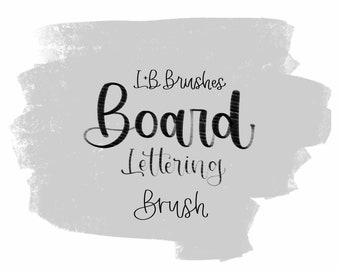 L+B Cartades a la Placa Procreate Brush
