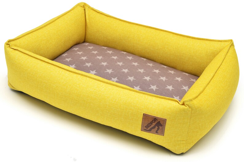 Dog bed with removable washable covers Etsy
