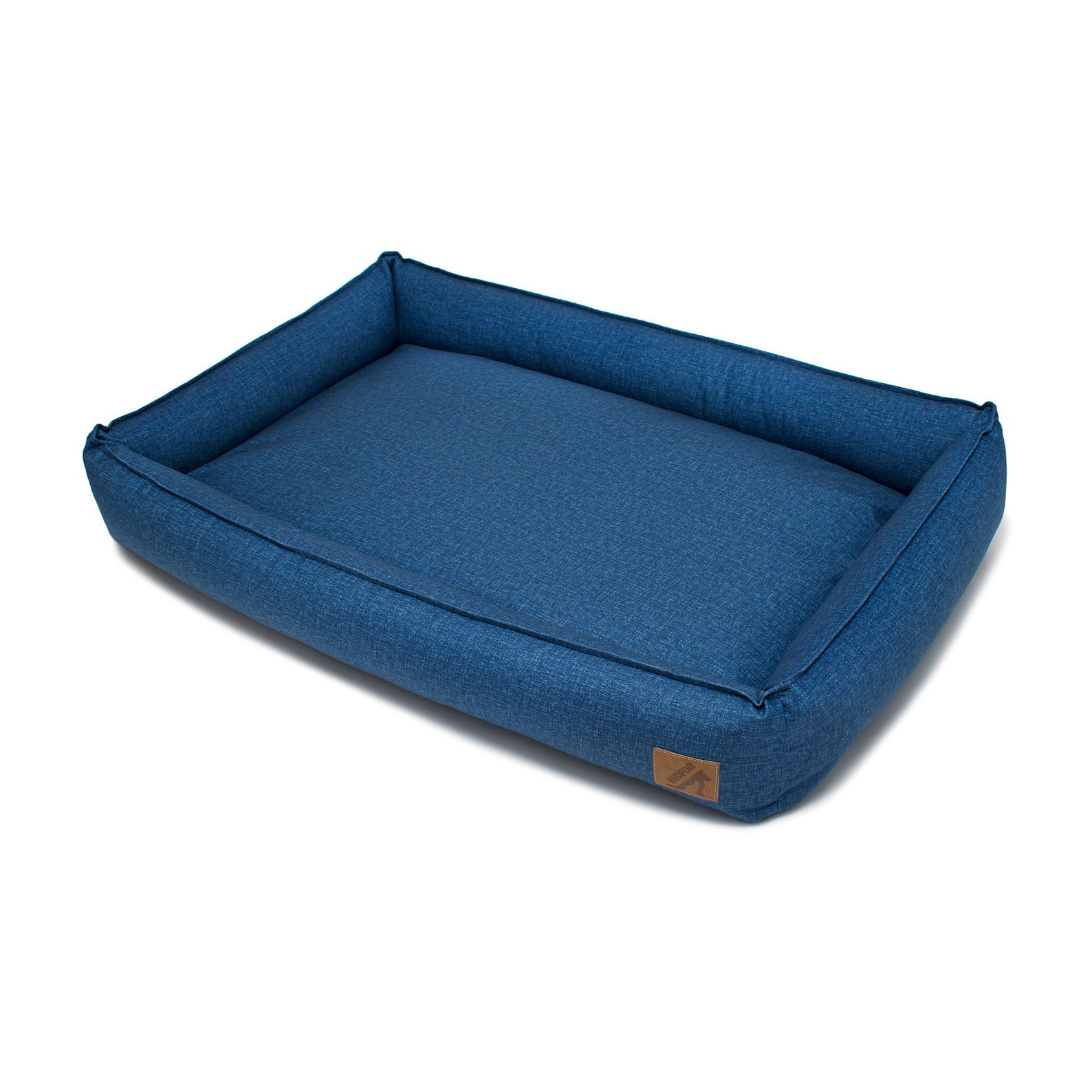 Blue dog bed removable washable covers easy to clean big Etsy
