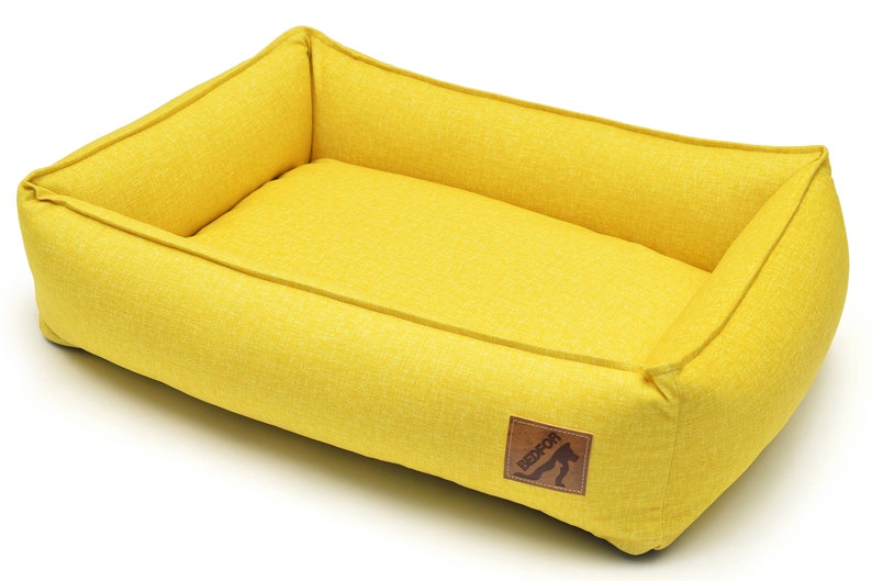 Dog bed with removable washable covers Etsy