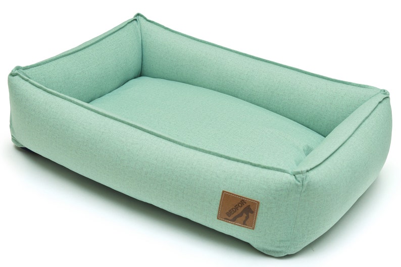 Dog bed with removable washable covers Etsy