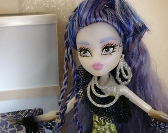 Monster High Puppe Freaky Fusion Hybrids Sirena Von Boo – Jahr 2014