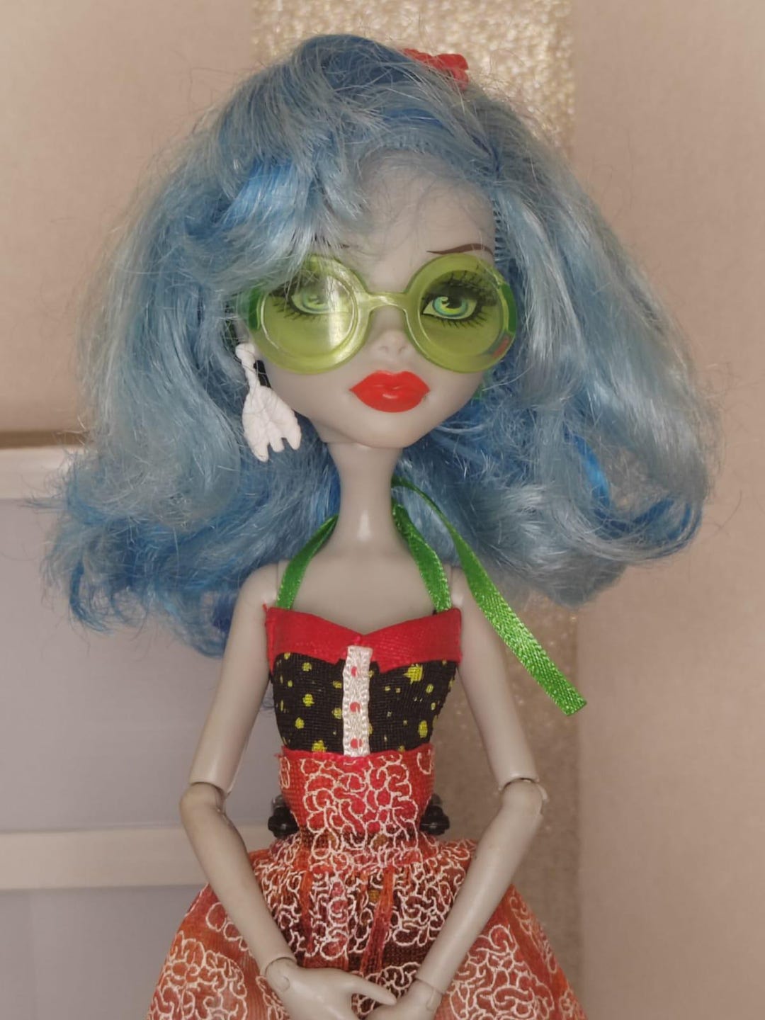 Monster High Doll Ghoulia Yelps Skull Shores Edition - 2011 - Etsy