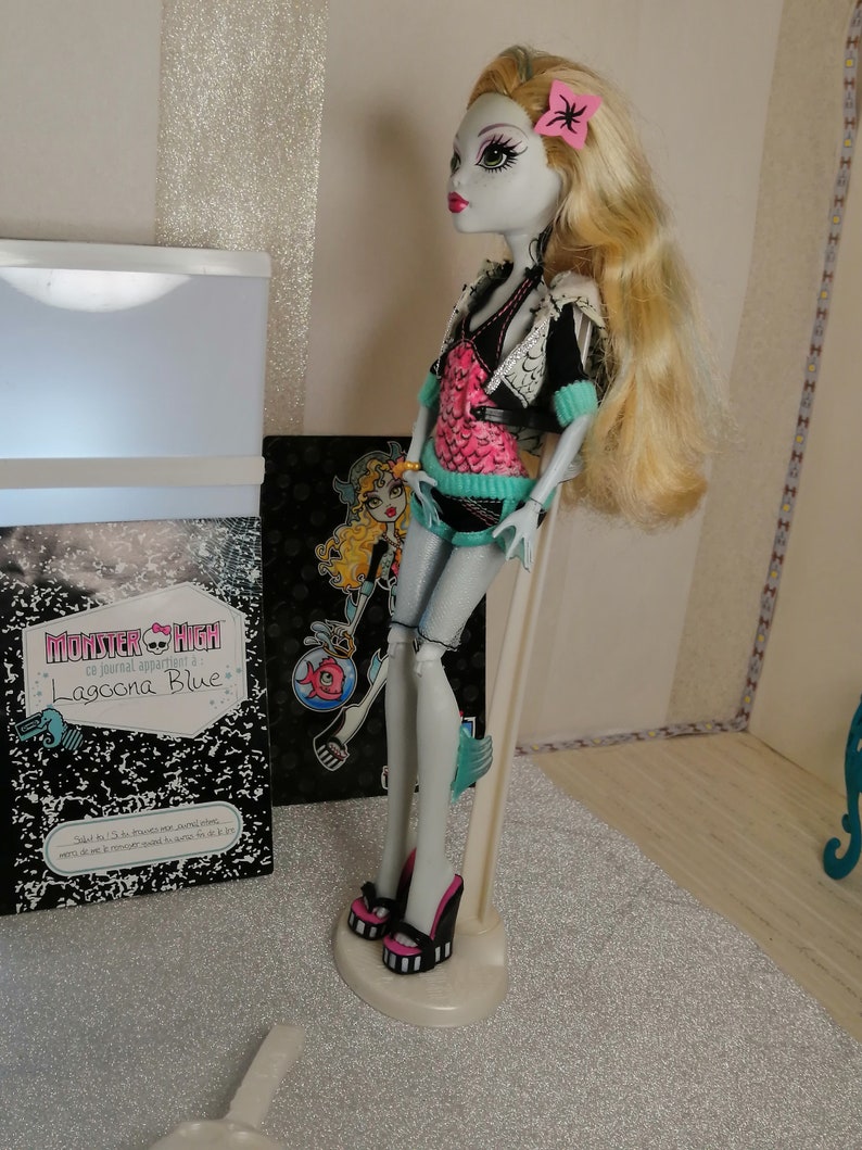 Monster High Puppe LAGOONA BLUE Wave 1 2010 Bild 5