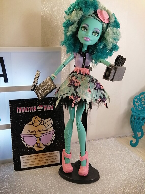 Monster High Doll HONEY SWAMP Edition Frights Camera Action Hauntlywood Year 2013 Etsy