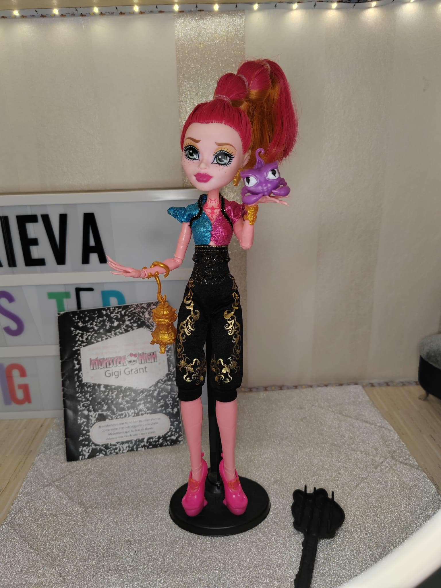Monster High Doll Gigi Grant Edition 13 Wishes Original Ghoul