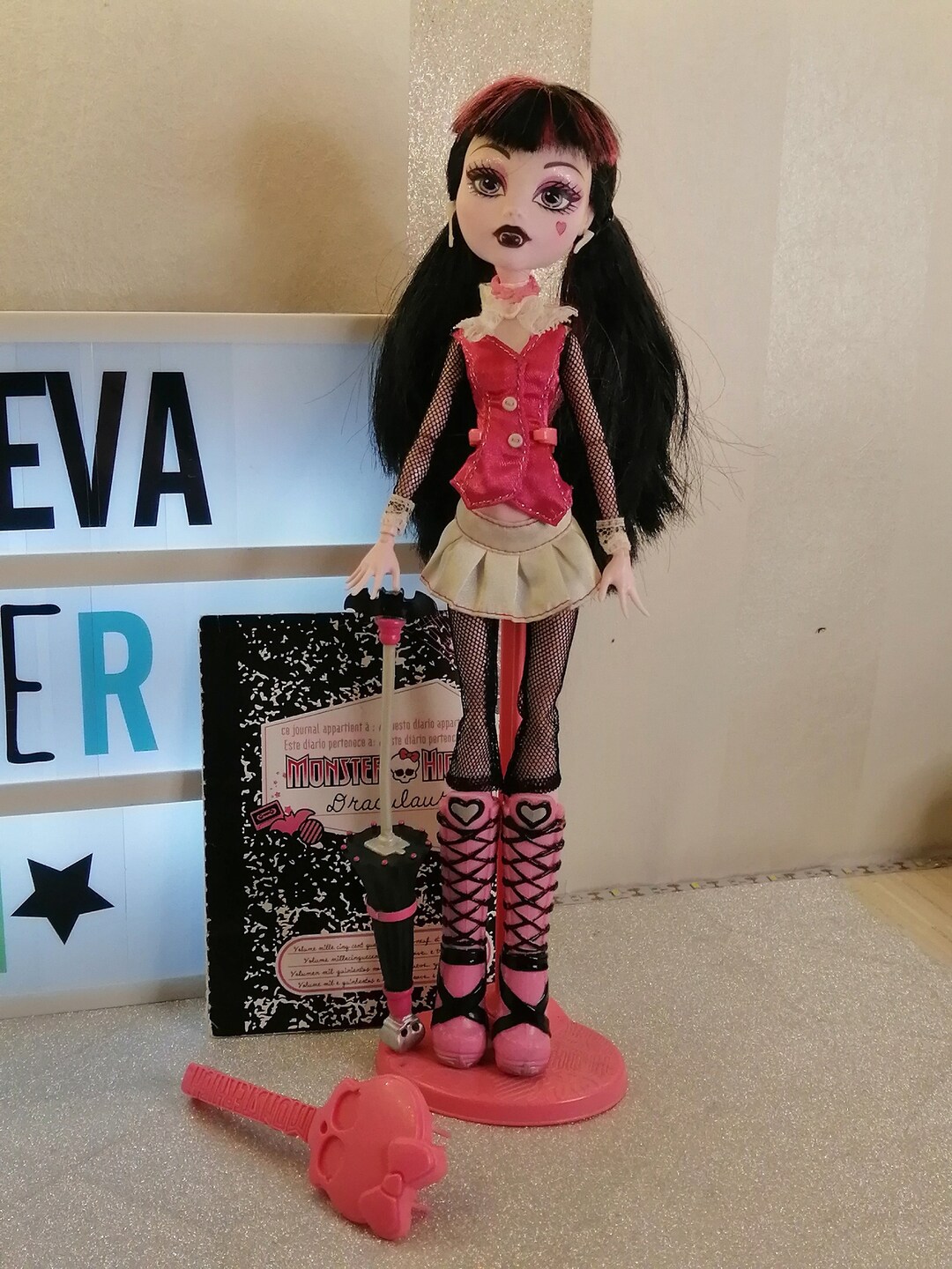 Monster High Doll DRACULAURA WAVE 1 BASIC Year 2010 - Etsy
