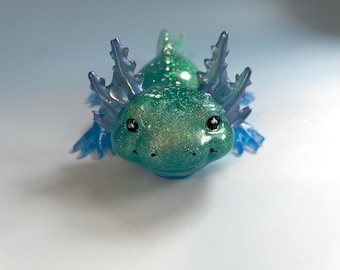 Green Resin Axolotl