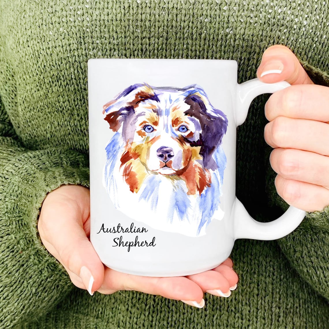 Australian Shepherd Mug Gift for Dog Lovers Dog Coffee Mug Etsy UK