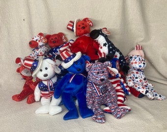 Mystery Americana Ty Beanie Baby: Patriotic Plush Toy