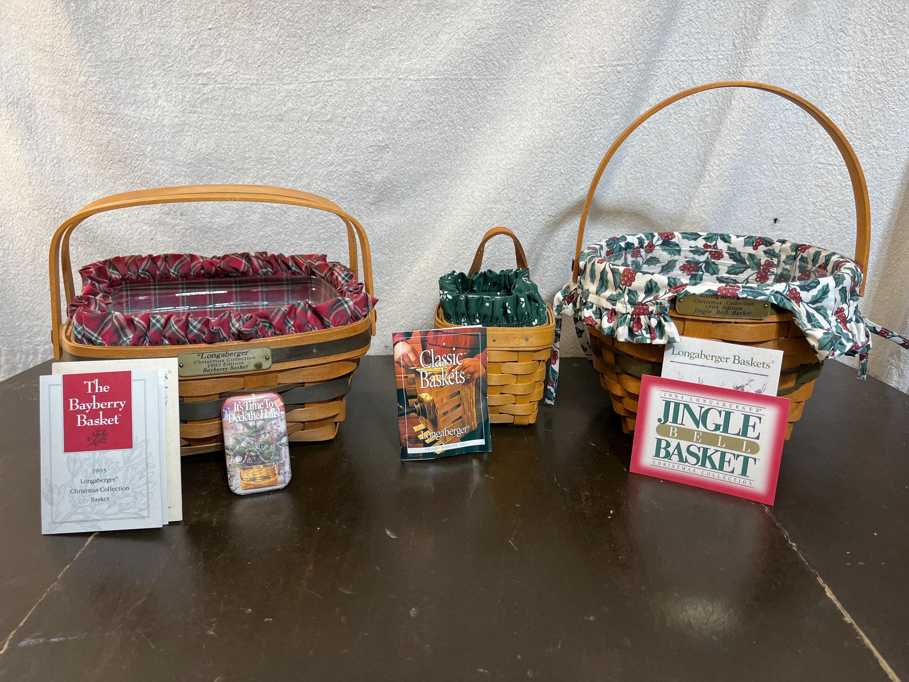 1993 1994 Longaberger Baskets - Etsy