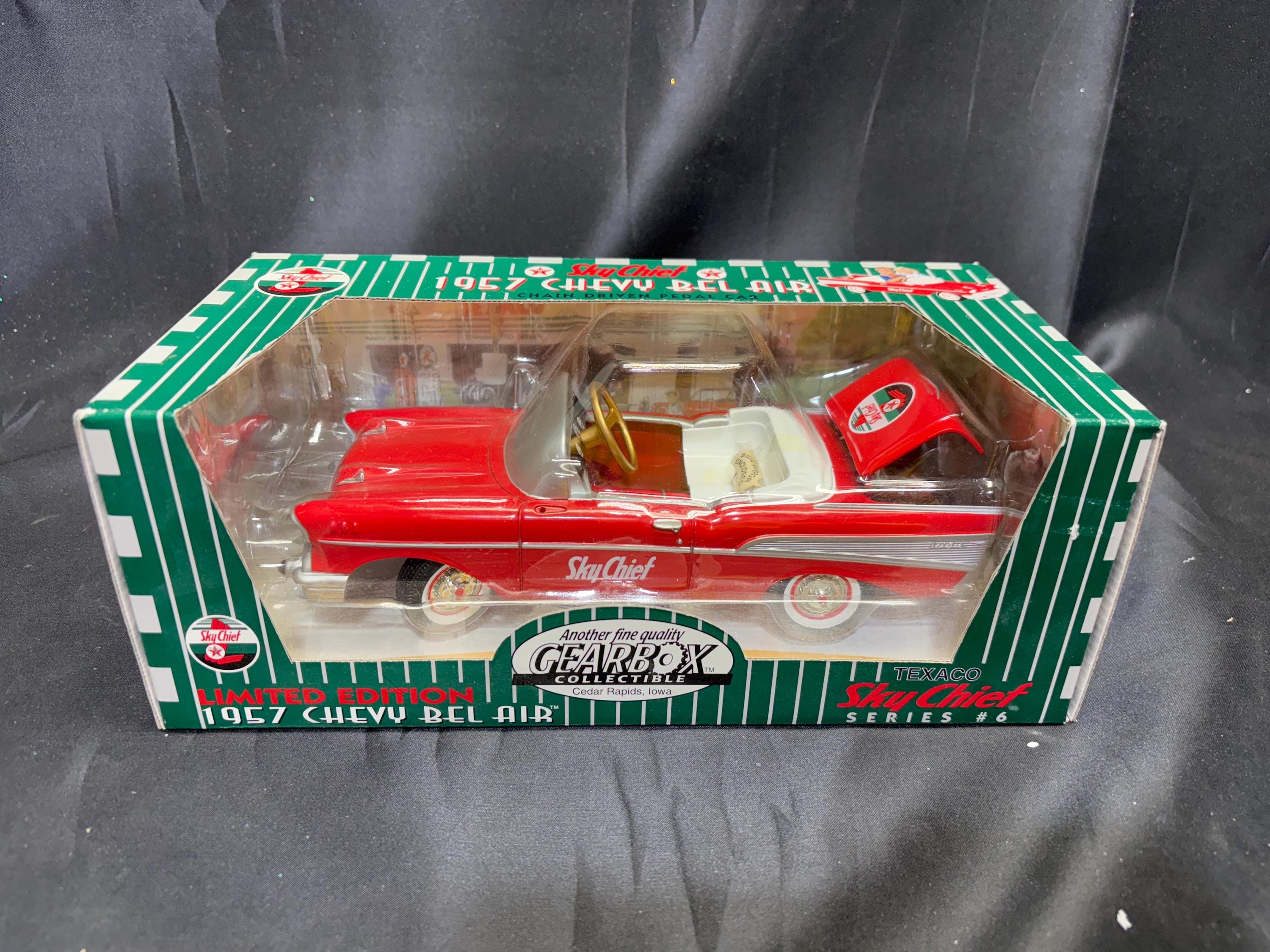 Gearbox 1957 Chevy Bel Air Pedal Car | Sky Chief | Texaco - Etsy