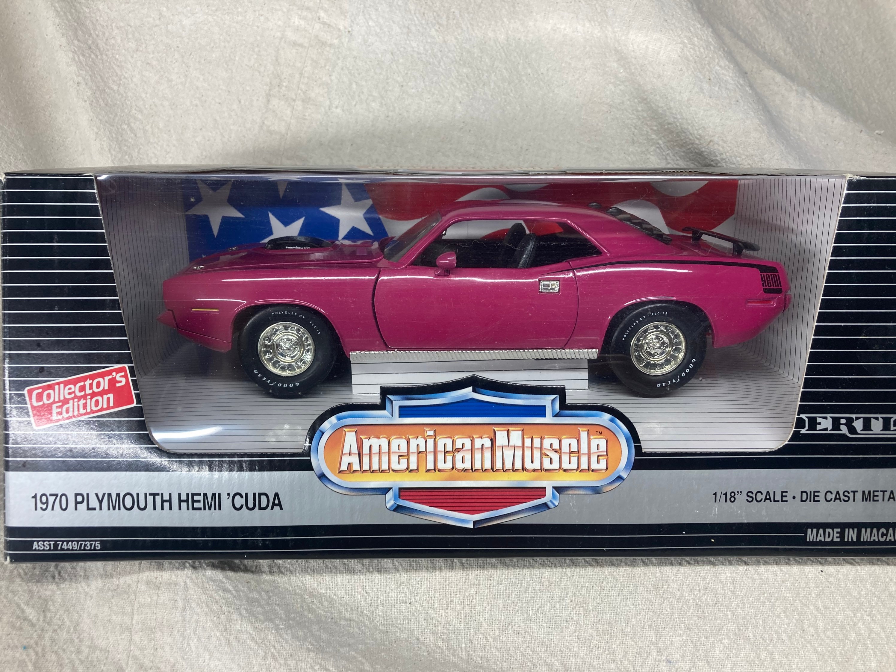 アーテル (ERTL)1/18 1971 PLYMOUTH 'CUDA 新品 【公式通販】