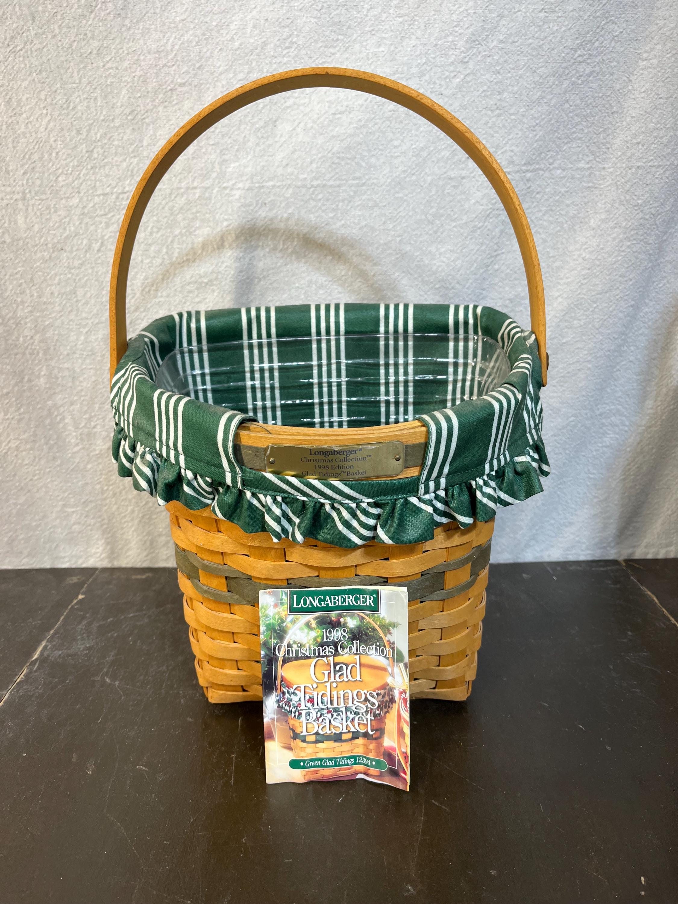 ロンガバーガー クリスマス コレクション バスケット: ヴィンテージ