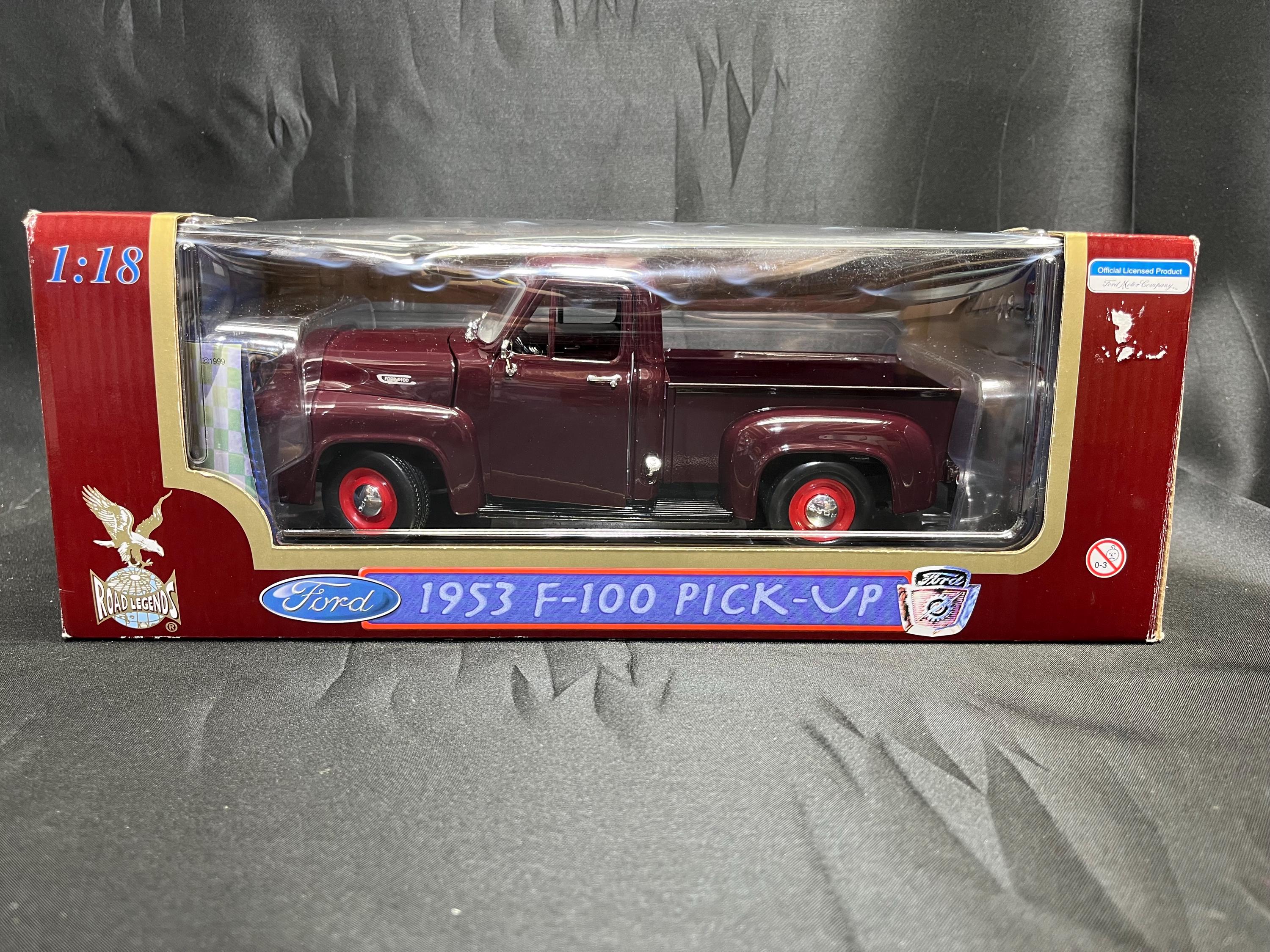 1953年式フォードピックアップダイキャストモデルカー1:18スケール