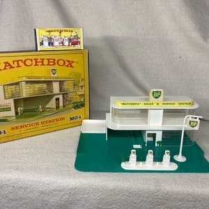 マッチボック　レズニーBPサービスステーション ビンテージ マッチボック レズニーBPサービスステーション ビンテージ