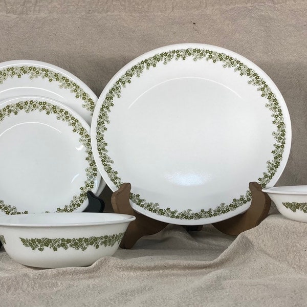 Vintage Corelle Spring Blossom Dinnerware | Crazy Daisy | Corelle