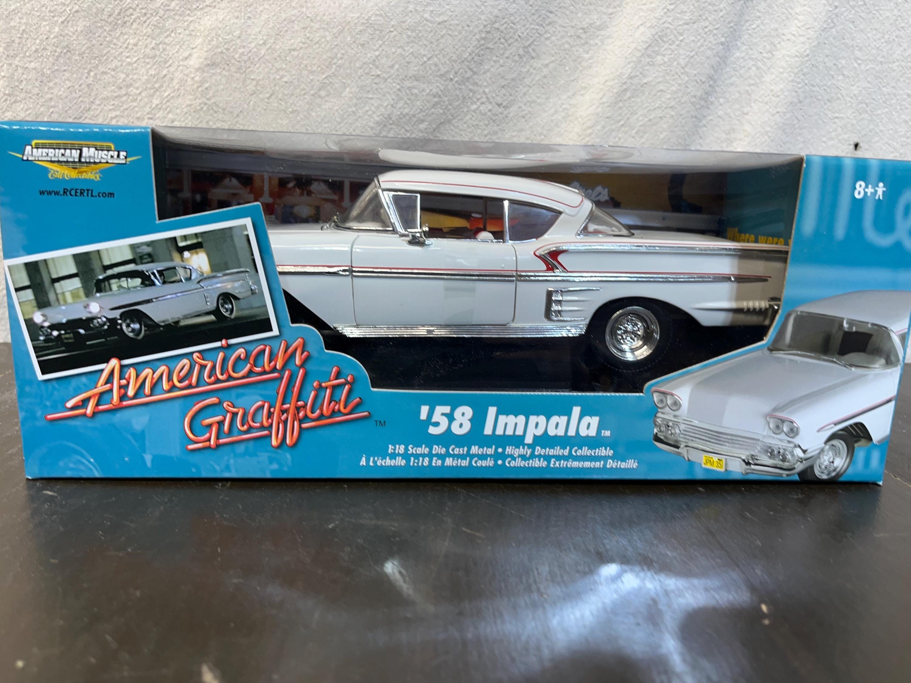 ERTL アメリカングラフィティ 1/18 '58 Impala シボレーインパラ 32079