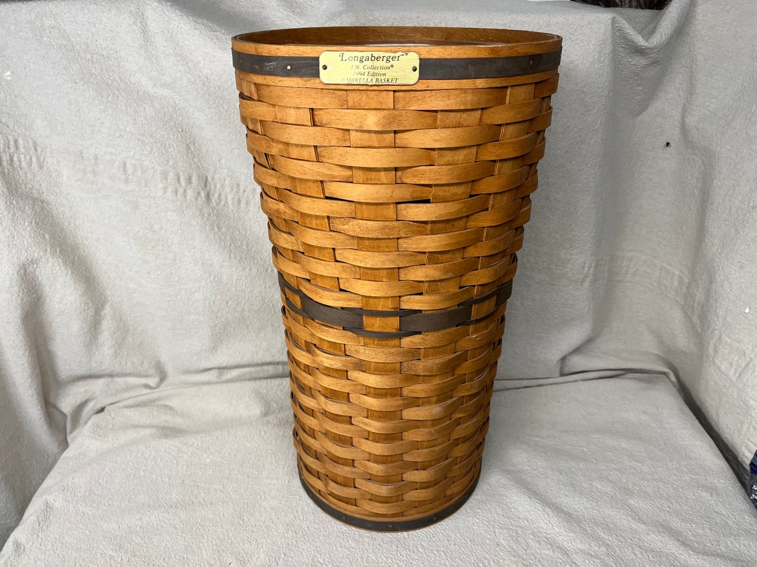 Longaberger 1994 Edition Umbrella Basket 1994 Edition Handwoven Basket