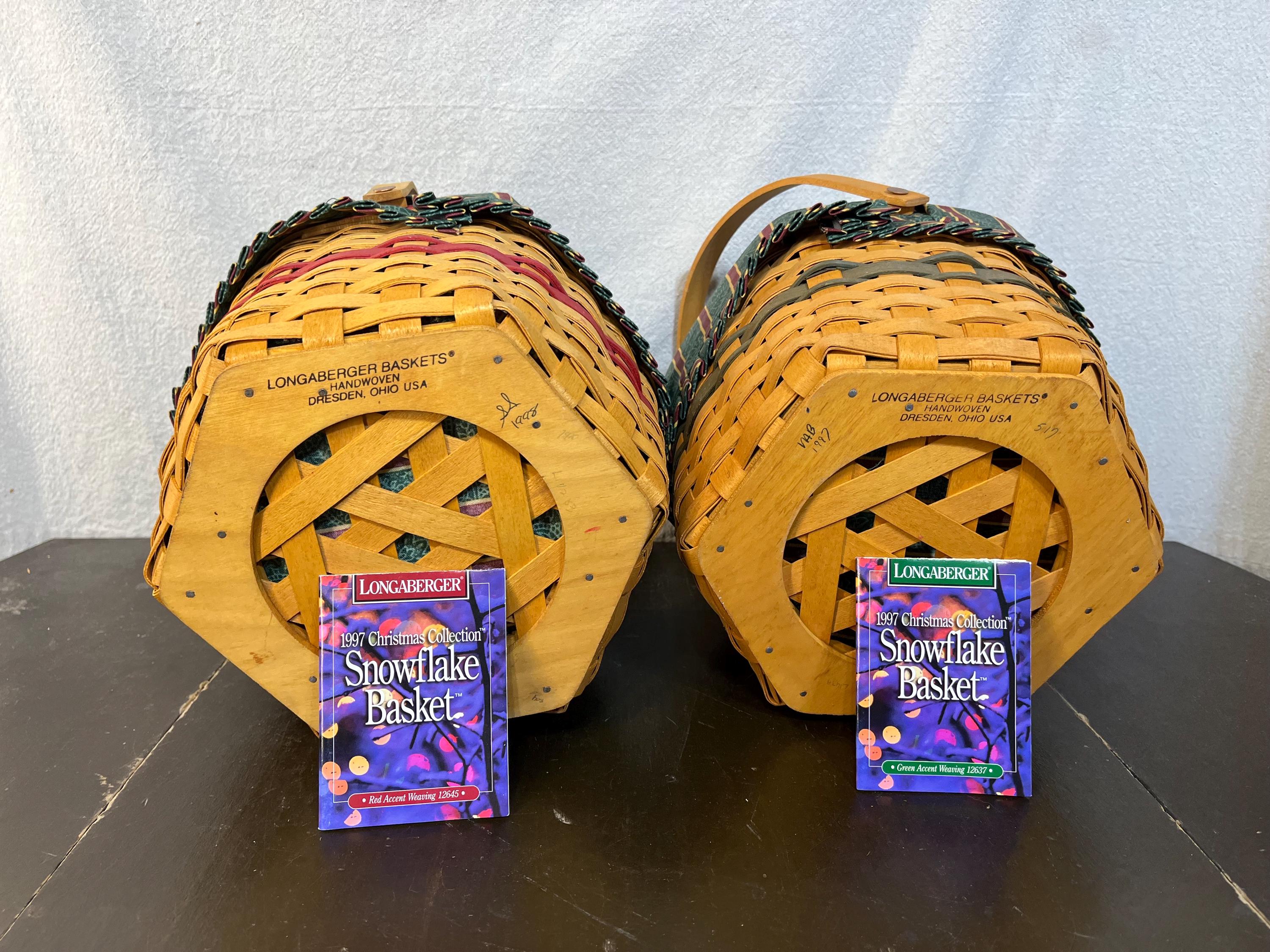 ロンガバーガー クリスマス コレクション バスケット: ヴィンテージ