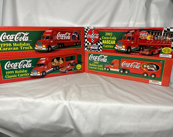 Limited Edition Coca Cola Semi Trucks