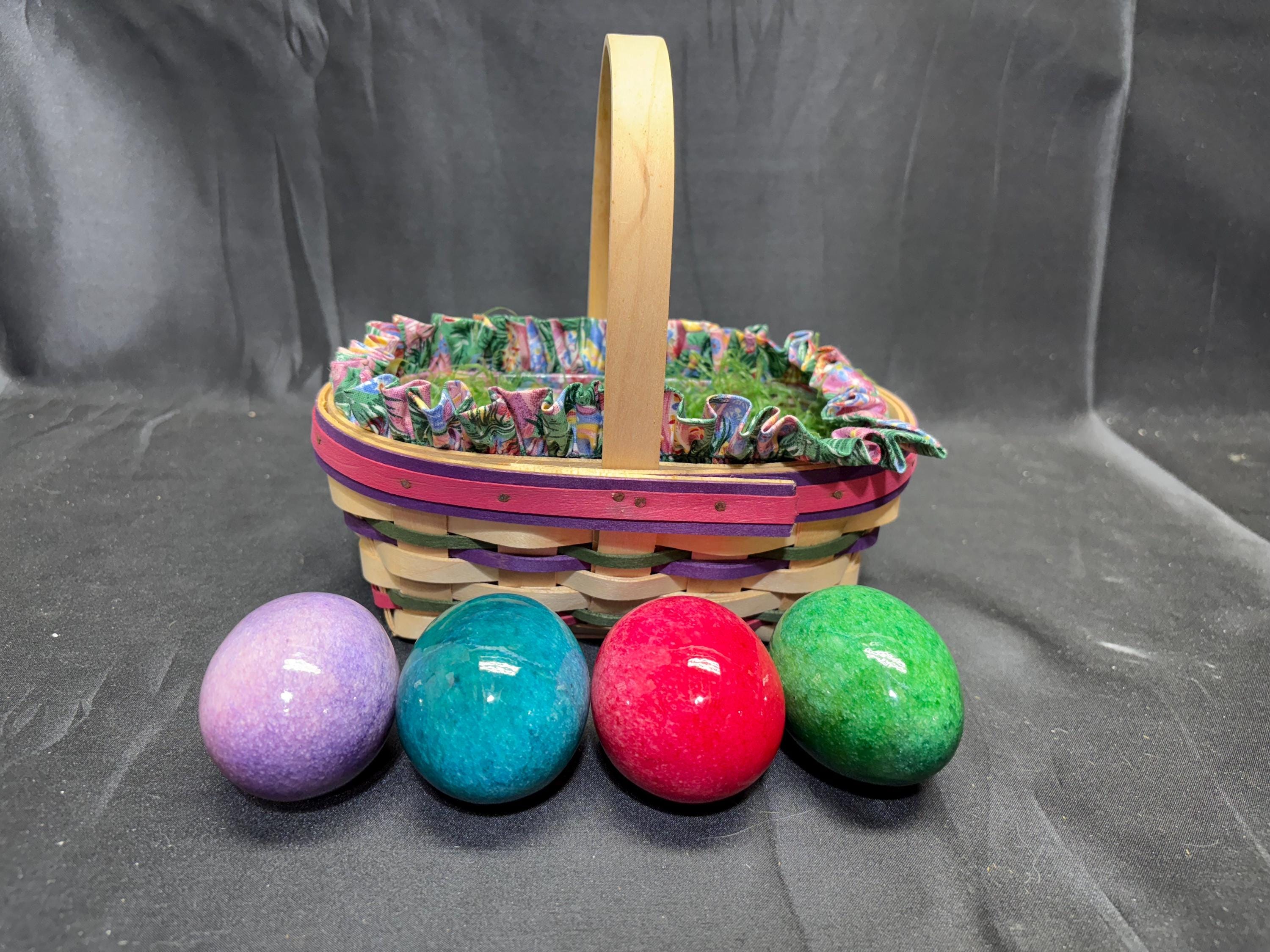 ロンガバーガー イースターバスケット：手編みコレクターバスケット