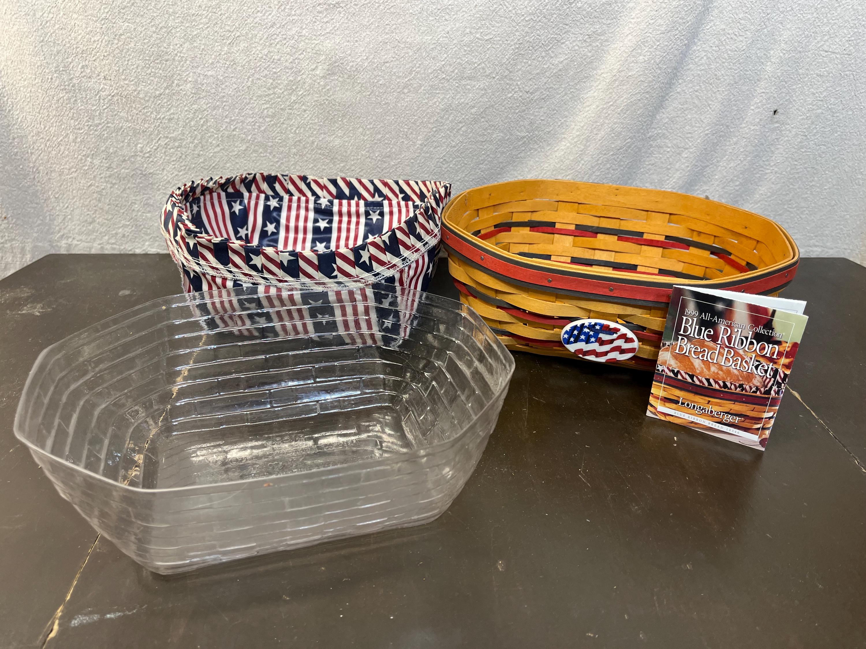 ロンガバーガー オールアメリカンバスケット：ヴィンテージの手編み