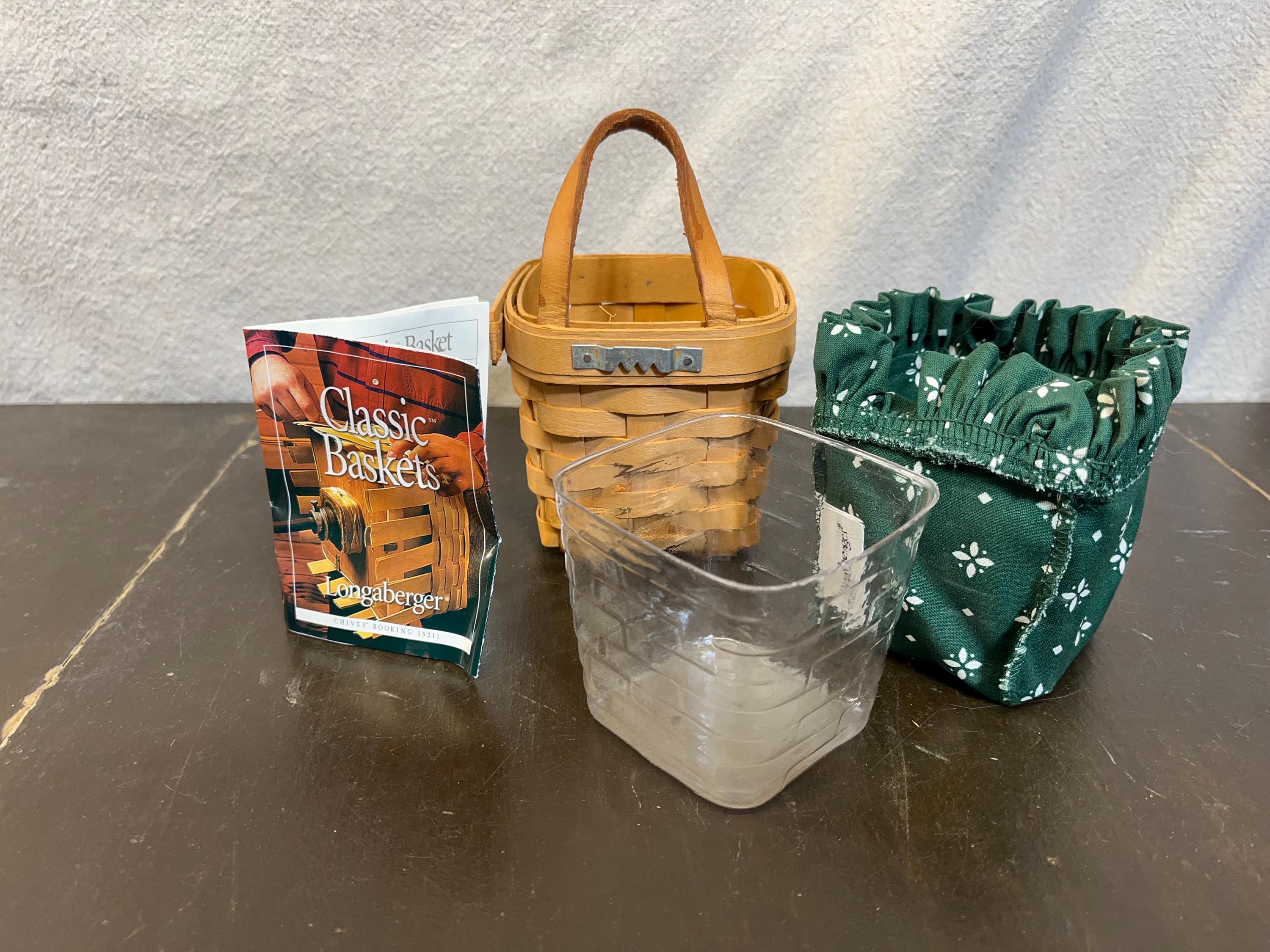ロンガバーガーのクリスマスバスケットコレクション:手織りの ロンガバーガーのクリスマスバスケットコレクション:手織りの
