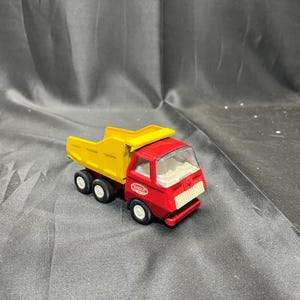 Tonka Toys Mini Dump Truck | Red and Yellow | Tonka | 1960&#39;s | Made in USA