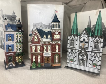 Dept 56 Christmas in the City - 1987 - the Cathedral #59625 -flaw