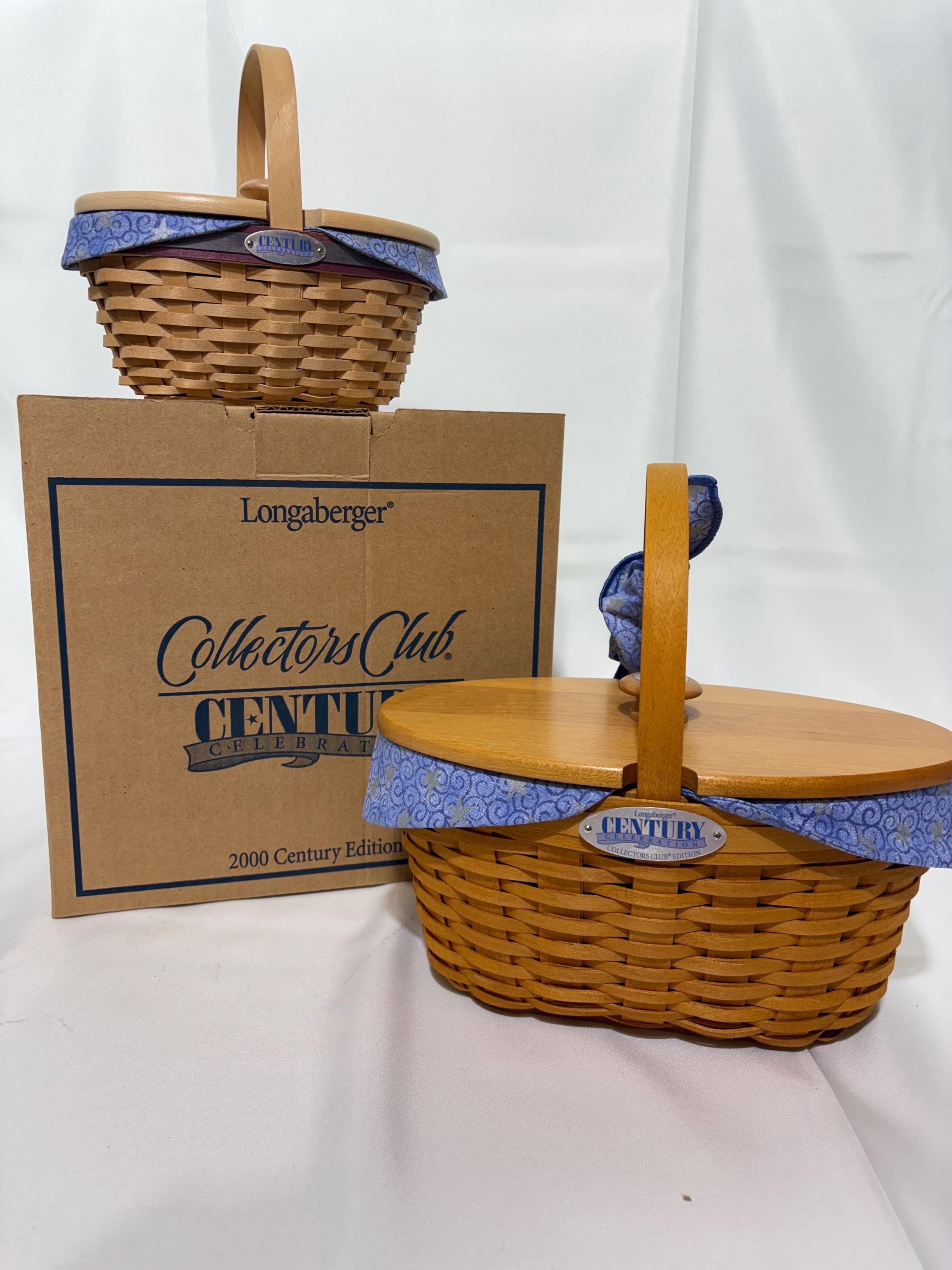 2000 Longaberger Basket - Etsy