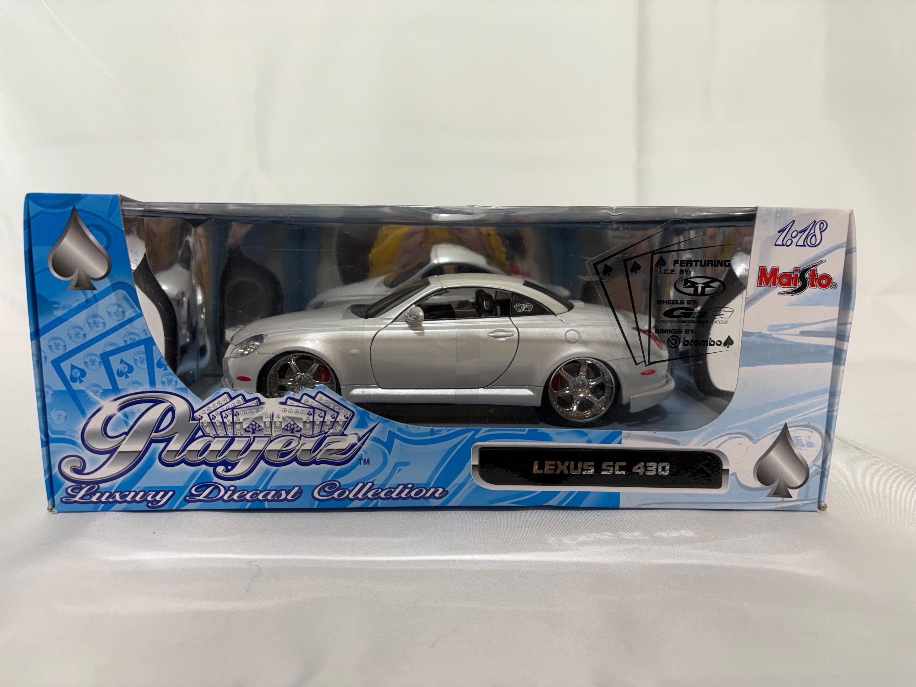 Maisto 1:18 Scale Luxury Diecast Lexus SC430 - Etsy