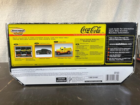 Matchbox 1957 GMC Coca Cola Delivery Truck | 1:18 Scale Diecast - Etsy