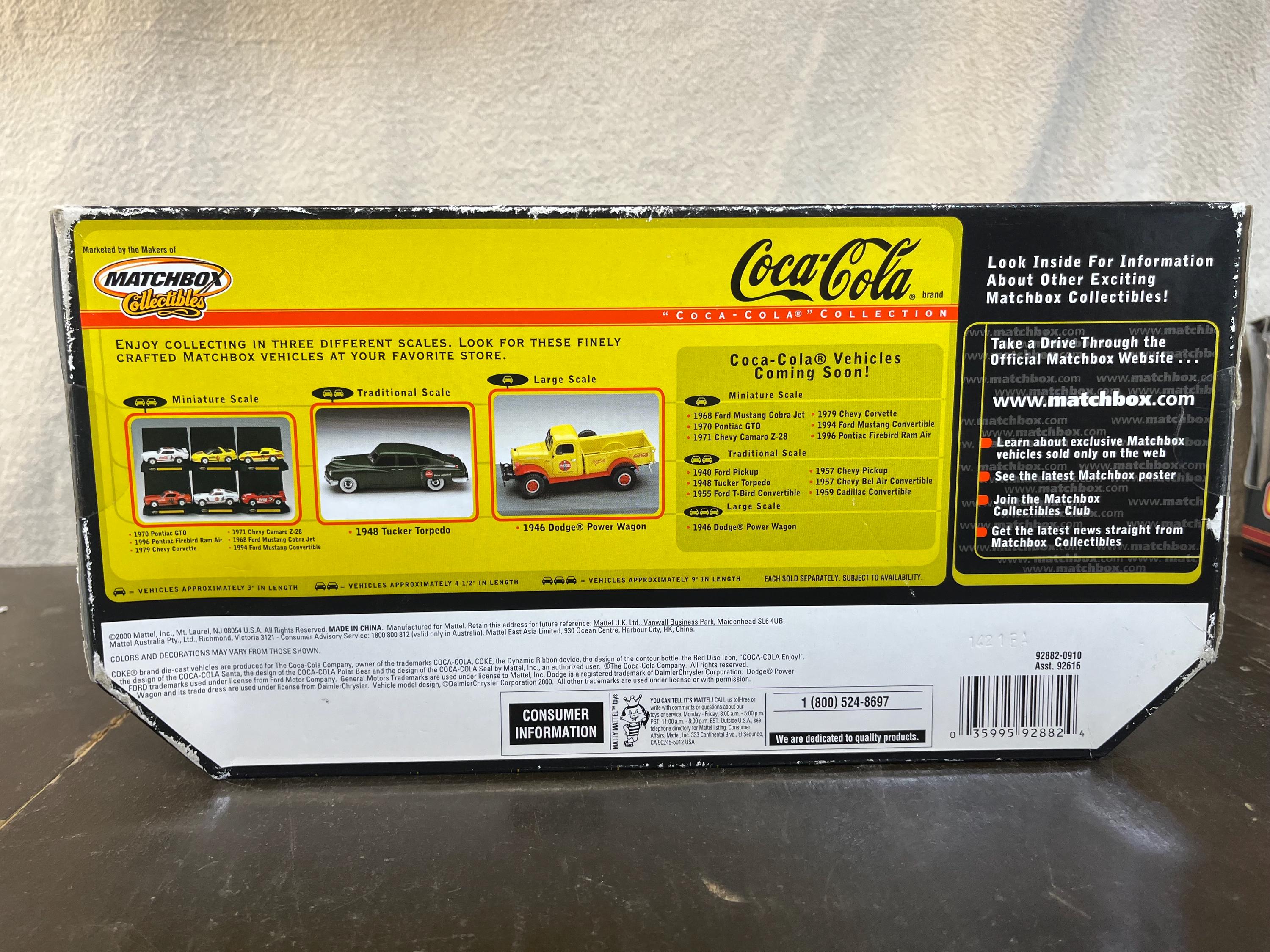 Matchbox 1957 GMC Coca Cola Delivery Truck | 1:18 Scale Diecast - Etsy