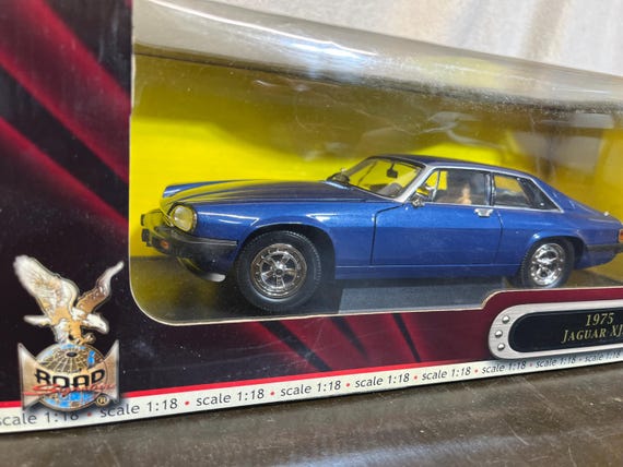 1975 Blue Jaguar XJS Diecast Model Car (1:18 Scale) - Etsy