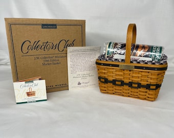 Longaberger Miniature Basket: Choice of Collector Club Editions - Etsy