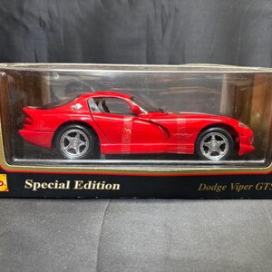 Maisto 1996 Dodge Viper GTS Diecast Model Car 1:18 Scale - Etsy