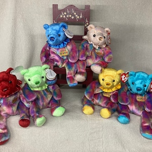 Vintage Ty Beanie Babies Birthday Bears July thru December | The Beanie Babies Collection