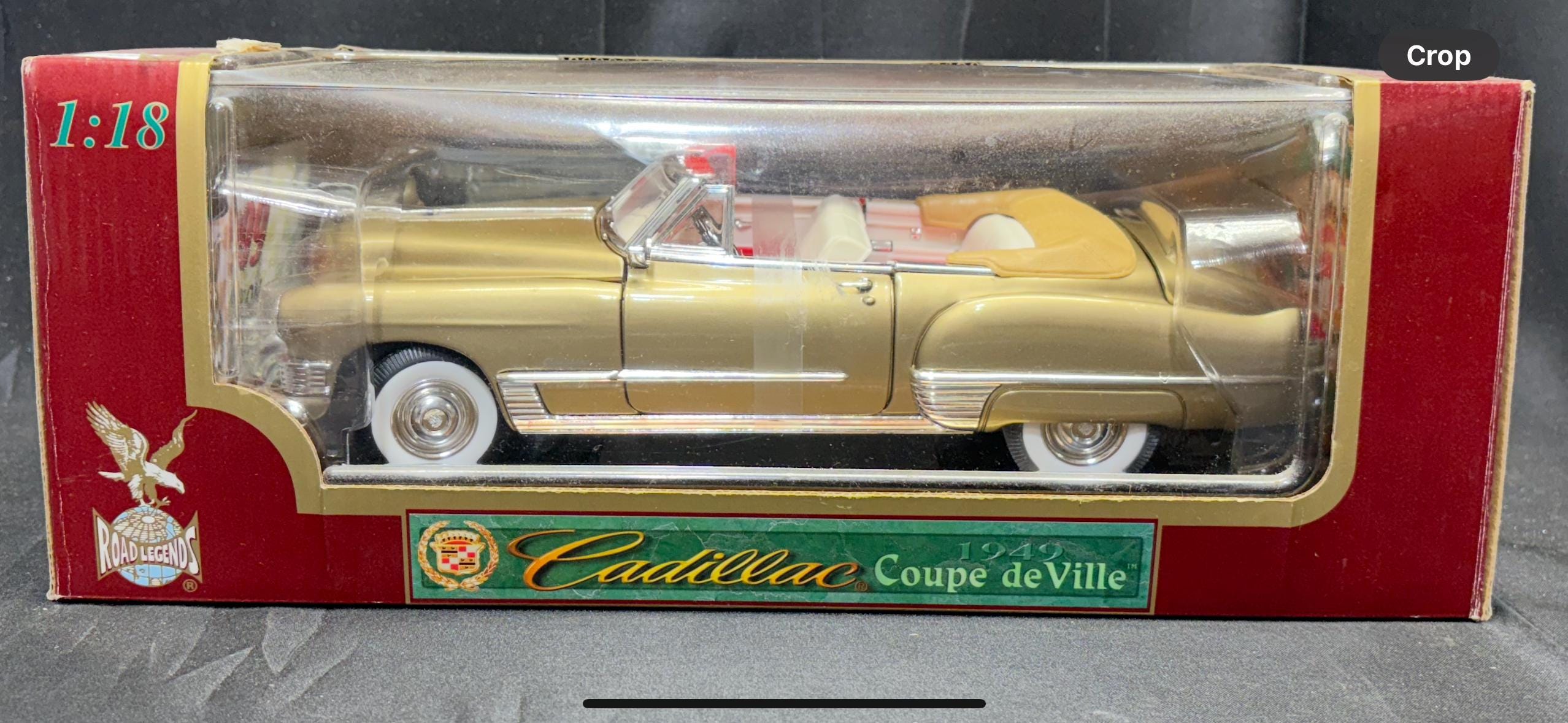 Road Legends 1:18 Scale 1949 Cadillac Coupe De Ville Item #92308