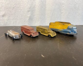 Vintage Rubber Toy Car | 1930s-40s Sun Rubber & Barr