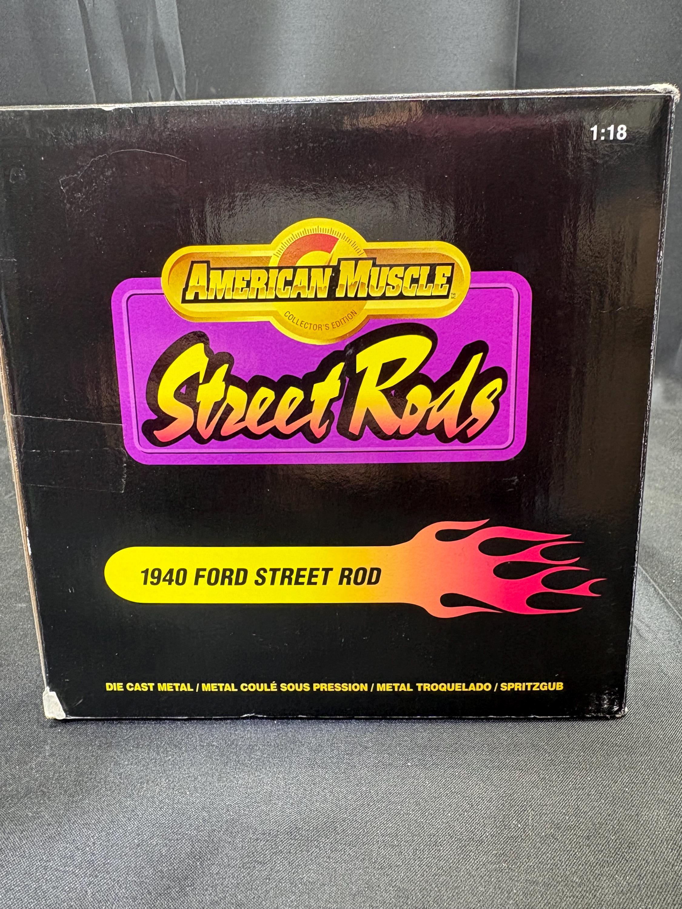 Ertl 1940 Ford Street Rod Diecast Model Car - 1:18 Scale - Etsy
