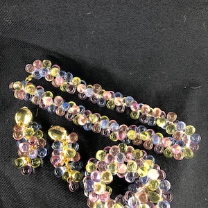 Vintage Costume Jewelry matching Necklace, Bracelet & Earrings | Necklace| Earrings| | Bracelet