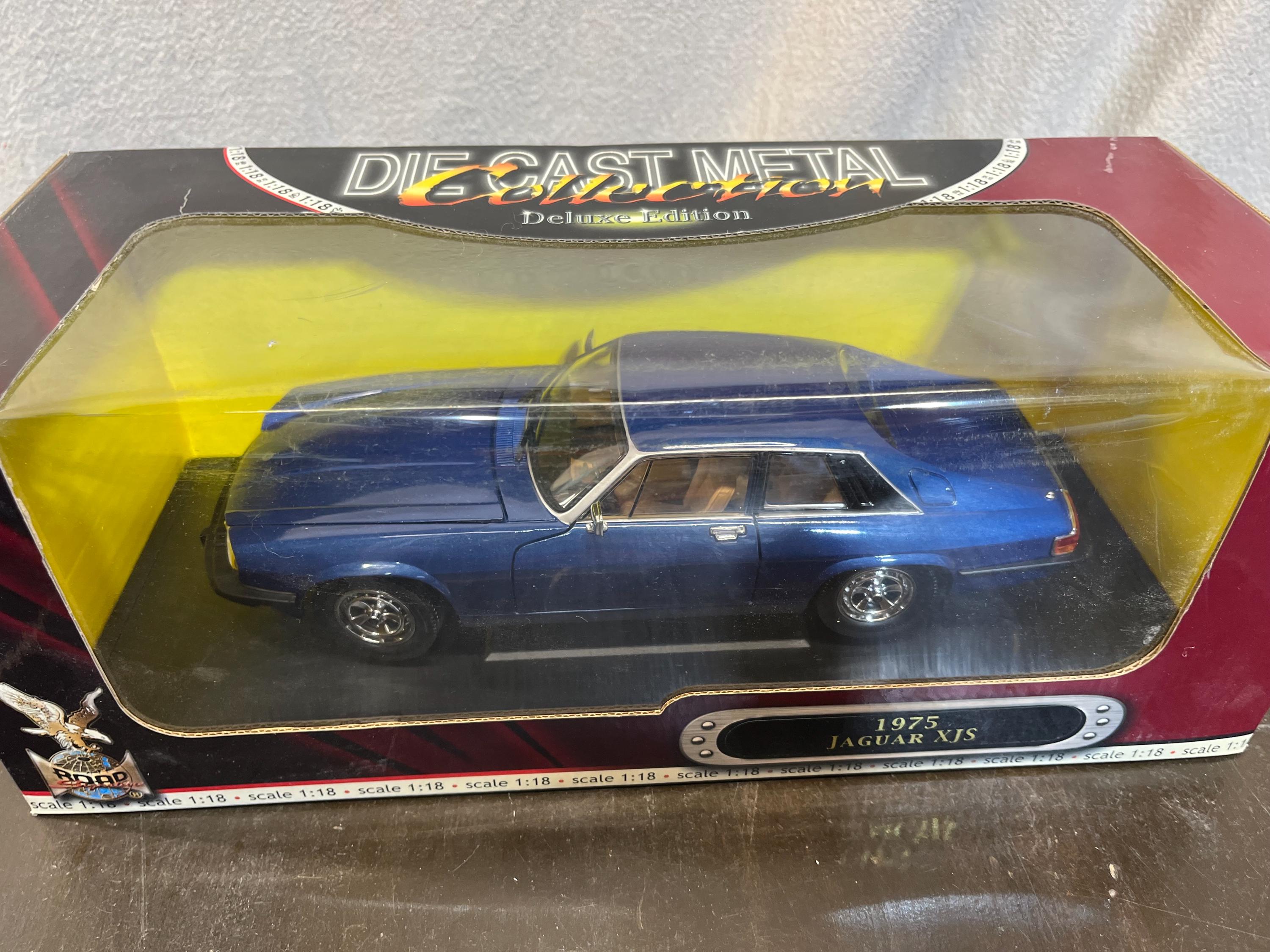 1975 Blue Jaguar XJS Diecast Model Car (1:18 Scale) - Etsy