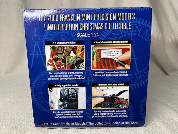 Franklin Mint 1950 GMC Christmas Truck | 1:24 Scale Diecast Model