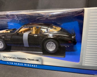 1979 Pontiac Firebird Trans Am Diecast Model Car (1:18 Scale) - Etsy