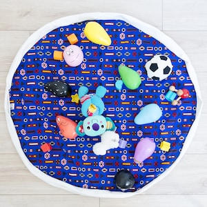 Alfombra de juego, bolsa de almacenamiento