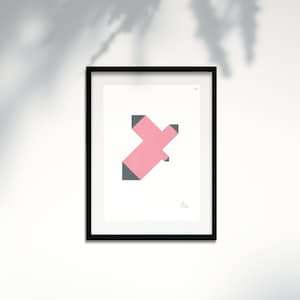 Limited Edition Screen Prints, Anton Stankowski, Gift For Designer, Modern Art Set, Geometric, •• Plate 35 ••