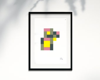 Limited Edition Screen Prints, Anton Stankowski, Gift For Designer, Modern Art Set, Geometric, •• Plate 15 ••